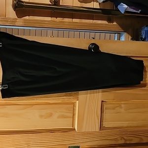 Attyre elastic waist dress pants, size 20W petite length, Black